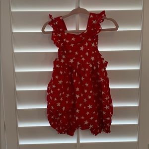 Baby Gap Red Star Romper